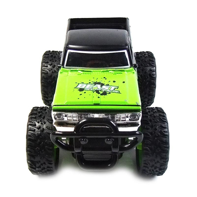 1:24 4 Wheel Drive Truck Toy Inertia Alloy Model Car With Light