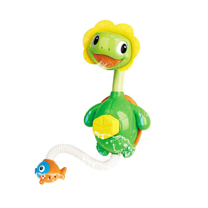 Hot Water Spray Toy Tortoise Fountain Shower Baby Bath Toys