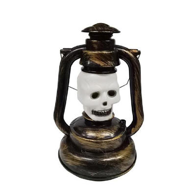 China Halloween Decoration Supplier Skuls l Kerosene Lamp  LX646124