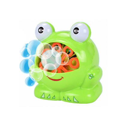 Electric Frog Bubble Machine Soap Bubble Game Blower Toys For Sale  LX628337